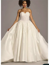 Load image into Gallery viewer, Embellished Wedding Ballgown by Oleg Cassini
