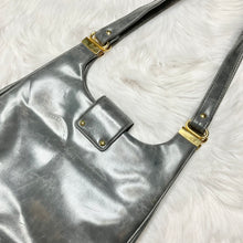 Load image into Gallery viewer, Gray Leather Vintage Purse
