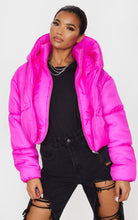 Load image into Gallery viewer, Hot Pink Puffer Coat (US4)
