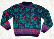 Load image into Gallery viewer, Vintage Floral Sweater by Michelle (S/M)
