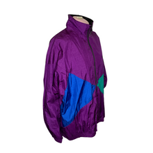 Load image into Gallery viewer, BIKE Vintage Color Block Tracksuit (Purple,Multi) (L)
