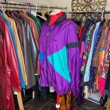 Load image into Gallery viewer, BIKE Vintage Color Block Tracksuit (Purple,Multi) (L)
