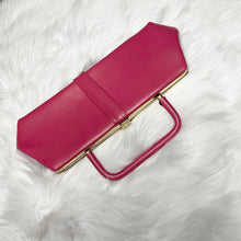 Load image into Gallery viewer, Small Pink Vintage Clutch
