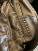 Load image into Gallery viewer, Mitsu Dark Brown Vintage Leather Coat
