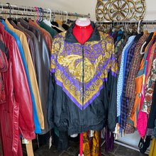 Load image into Gallery viewer, Vintage Baroque Tracksuit (Black/Purple/Gold) (L)

