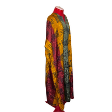 Load image into Gallery viewer, Long Printed Kaftan Maxi Dress (O/S)
