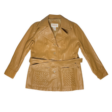 Load image into Gallery viewer, SIROCCO Vintage Mustard Leather Jacket (14)
