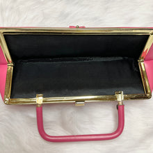 Load image into Gallery viewer, Small Pink Vintage Clutch
