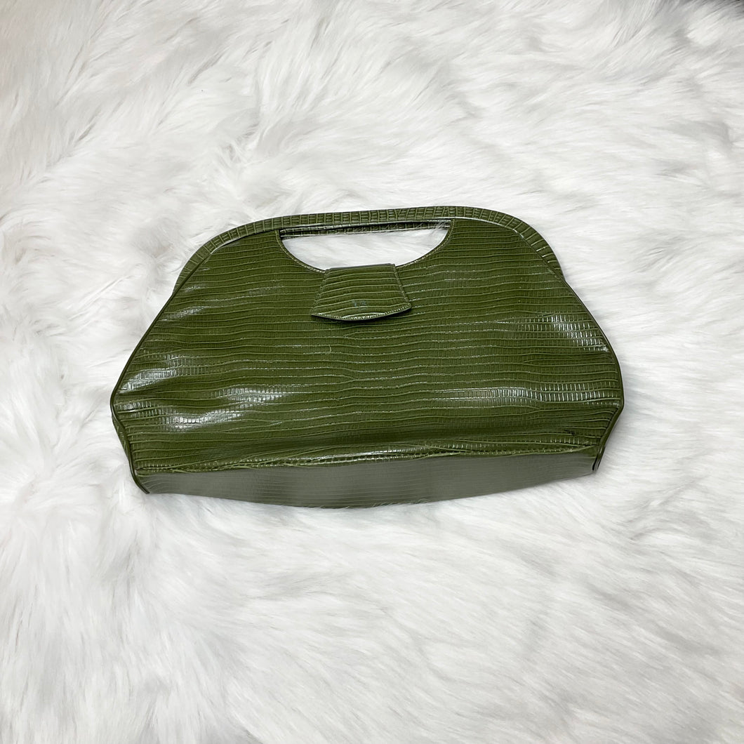 Green Vintage Clutch Handbag