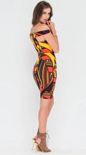 Load image into Gallery viewer, Geo-Print Off-the-Shoulder Dress (S)
