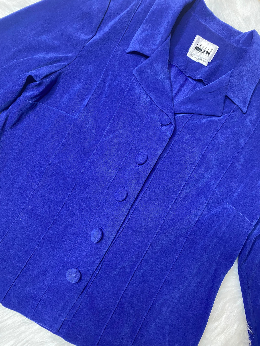 Leslie Fay Dresses Royal Blue Vintage Blazer (US10)