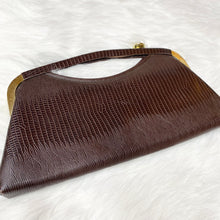 Load image into Gallery viewer, Brown Vintage Leather Clutch
