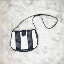 Load image into Gallery viewer, Gitano 80s Vintage Navy and White Stripe Purse
