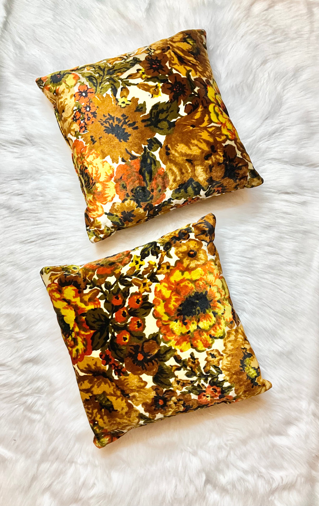Vintage Floral Decorative Pillows