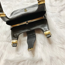Load image into Gallery viewer, Gray Leather Vintage Purse
