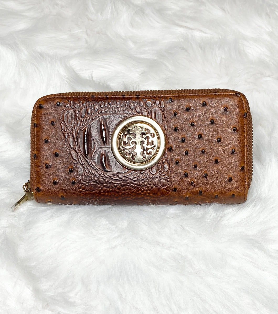 Crocodile Textured Wallet