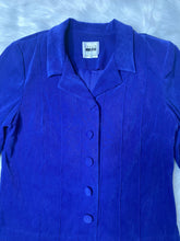 Load image into Gallery viewer, Leslie Fay Dresses Royal Blue Vintage Blazer (US10)
