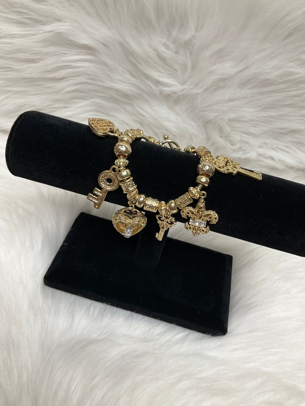 Traci Lynn “High Maint Gold” Bracelet