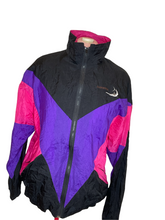 Load image into Gallery viewer, Vintage Pink/Black/Purple Track Jacket - SWORDFISH (L)
