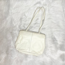 Load image into Gallery viewer, True Vintage White Split-leather Purse
