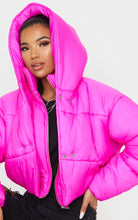 Load image into Gallery viewer, Hot Pink Puffer Coat (US4)
